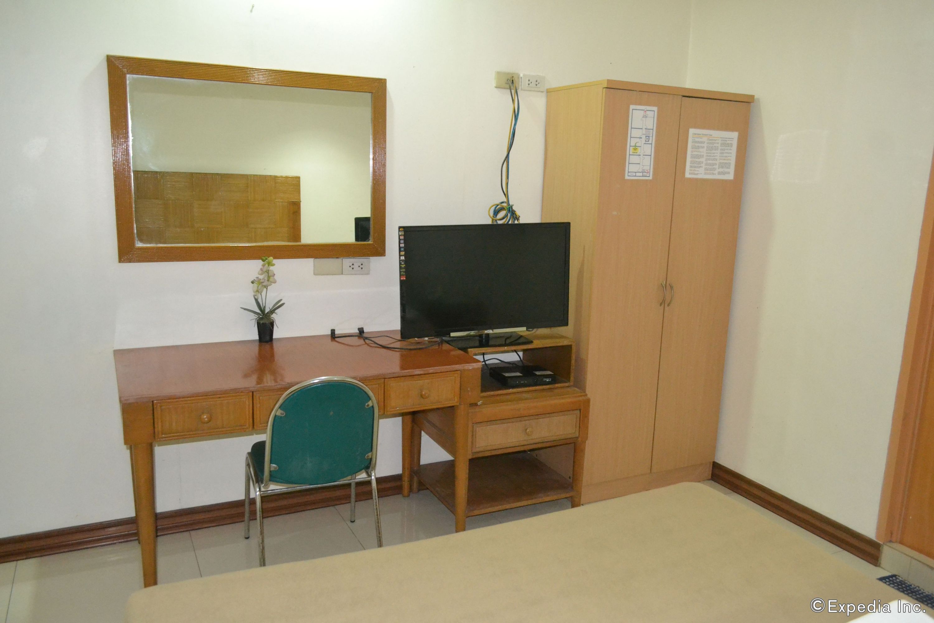 Équipements de la chambre