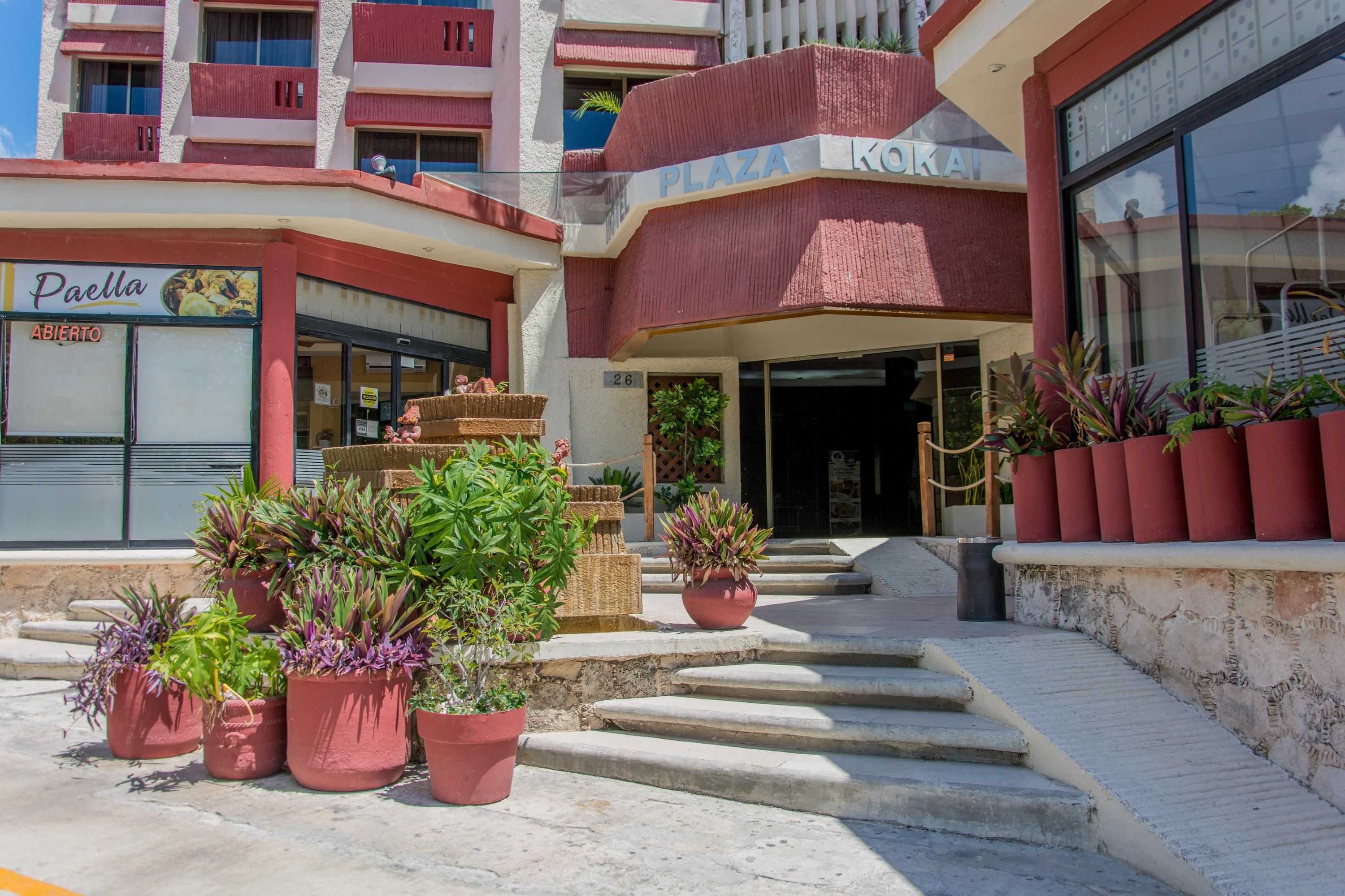 Entrée de l’hôtel