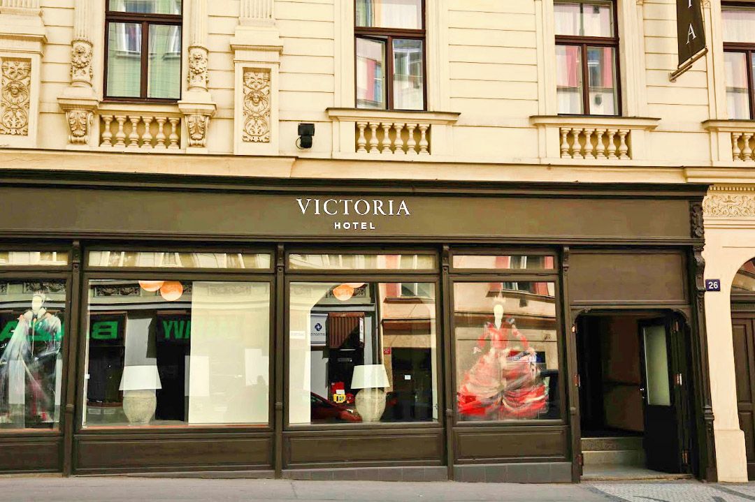 Entrée de l’hôtel