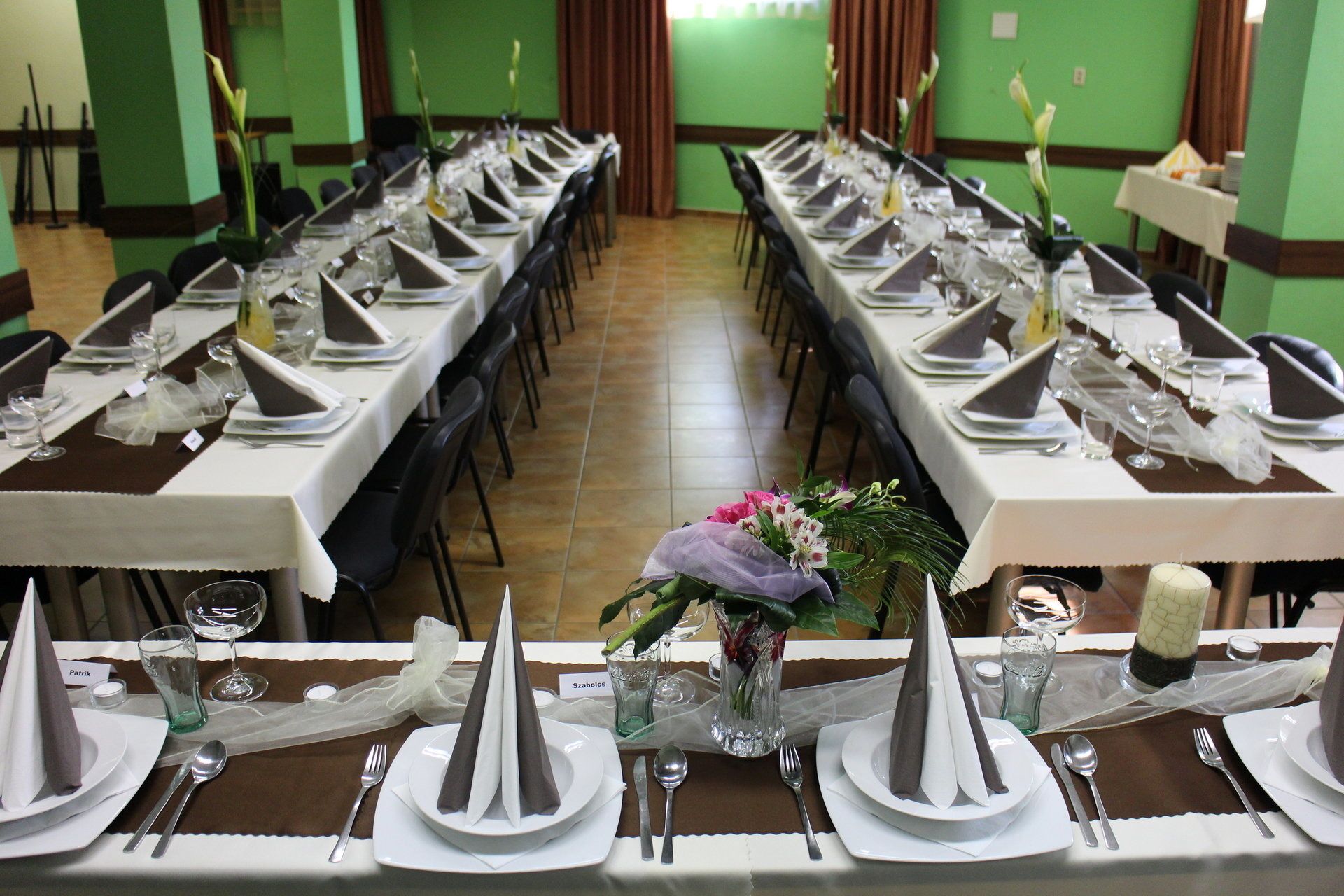 Salle de banquet